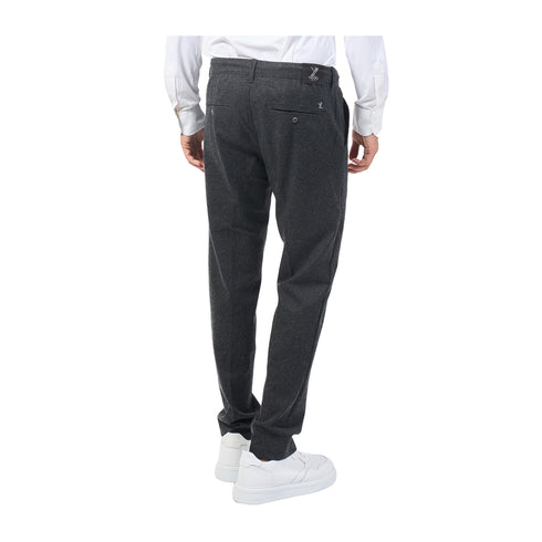 Yes Zee Pantaloni Pantalone Uomo con pences e coulisse Grigio A24 - YESZEEP683WY00 - 0835 - 30 - Francavilla Moda