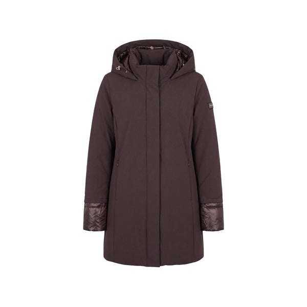 Yes Zee Parka lungo Parka Donna con inserti trapuntati S - Francavilla Moda