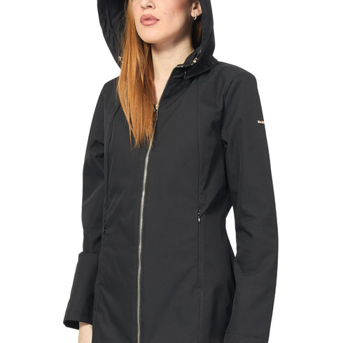 Yes Zee Parka lungo Parka Donna lungo con logo S P25 - YESZEE0433YF00 - 0801 - S - Francavilla Moda