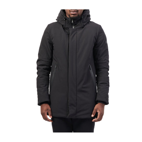 Yes Zee Parka Parka Uomo con interno trapuntato Nero - Francavilla Moda