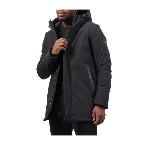 Yes Zee Parka Parka Uomo con interno trapuntato Nero - Francavilla Moda