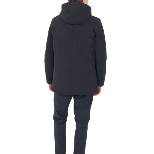 Yes Zee Parka lungo Parka Uomo lungo in softshell M A25-YESZEEO834NM00-0801-M - Francavilla Moda