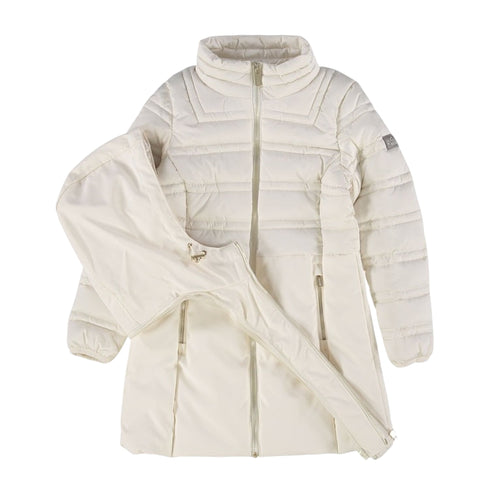 Yes Zee Piumino lungo Piumino Donna bitessuto lungo XS - Francavilla Moda