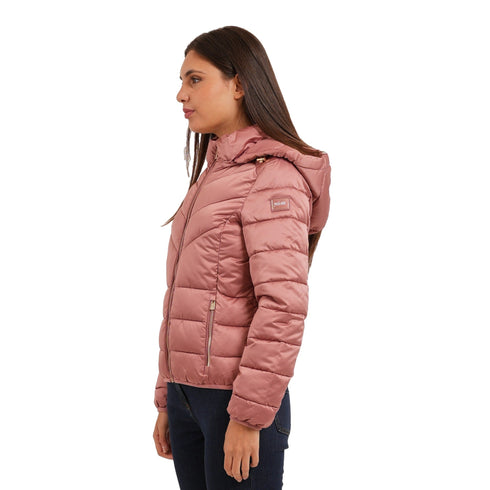 Yes Zee Piumino corto Piumino Donna cappuccio rimovibile XS A26-YESZEEJ007M500-0406-XS - Francavilla Moda