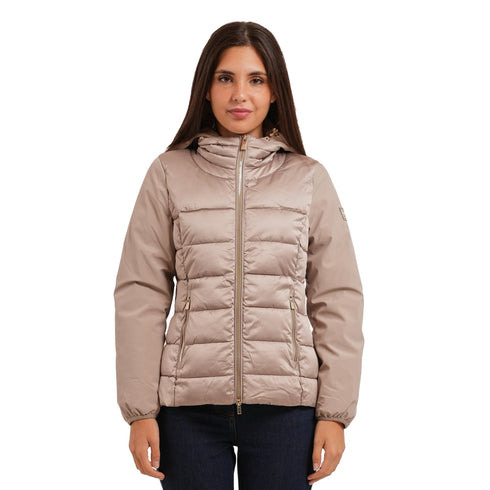 Yes Zee Piumino corto Piumino Donna corto con pettorina XS A26-YESZEEJ045M500-0222-XS - Francavilla Moda