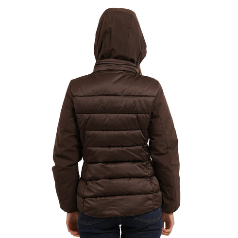 Yes Zee Piumino corto Piumino Donna corto con pettorina XS A26-YESZEEJ045M500-0801-XS - Francavilla Moda
