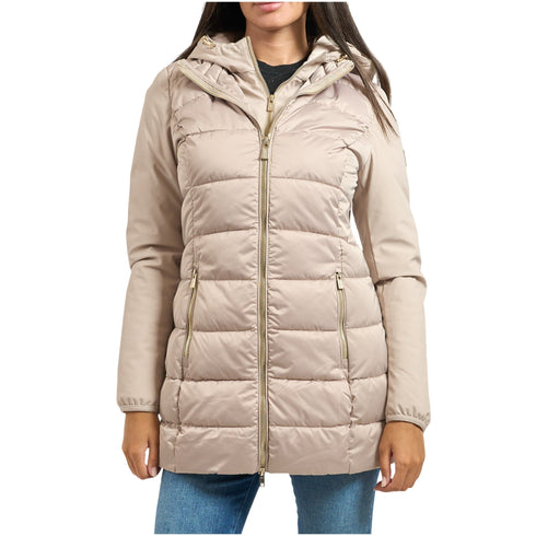 Yes Zee Piumino lungo Piumino Donna lungo bitessuto XS A25 - YESZEEO045M800 - 0222 - XS - Francavilla Moda