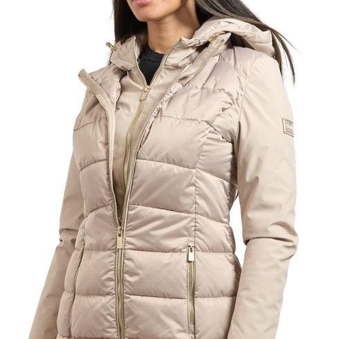 Yes Zee Piumino lungo Piumino Donna lungo bitessuto XS A25 - YESZEEO045M800 - 0222 - XS - Francavilla Moda