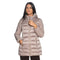 Yes Zee Piumino lungo Piumino Donna lungo con pettorina XS A26-YESZEEO045M500-0222-XS - Francavilla Moda