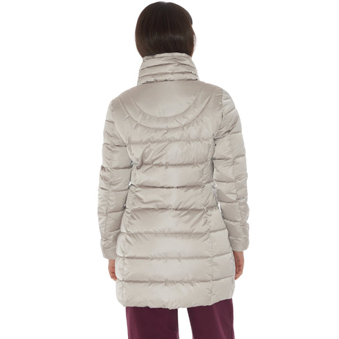 Yes Zee Piumino lungo Piumino Donna lungo trapuntato S - Francavilla Moda