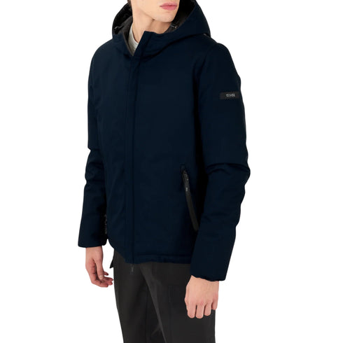 Yes Zee Piumino corto Piumino Uomo reversibile con cappuccio S - Francavilla Moda