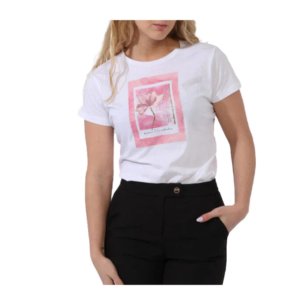 Yes Zee T-shirt T-shirt Donna con maxi stampa S - Francavilla Moda
