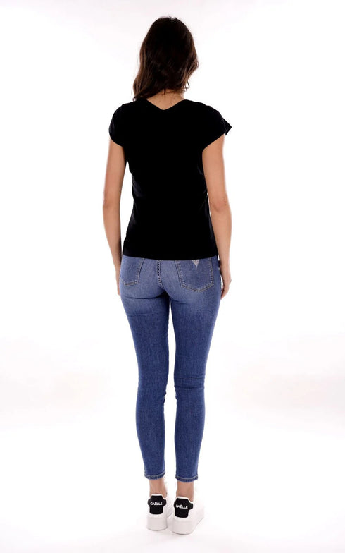 Yes Zee T-shirt mm T-shirt donna con stampo floreale S P26-YESZEEt257SG00-801-S - Francavilla Moda