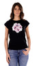 Yes Zee T-shirt mm T-shirt donna con stampo floreale S P26-YESZEEt257SG00-801-S - Francavilla Moda