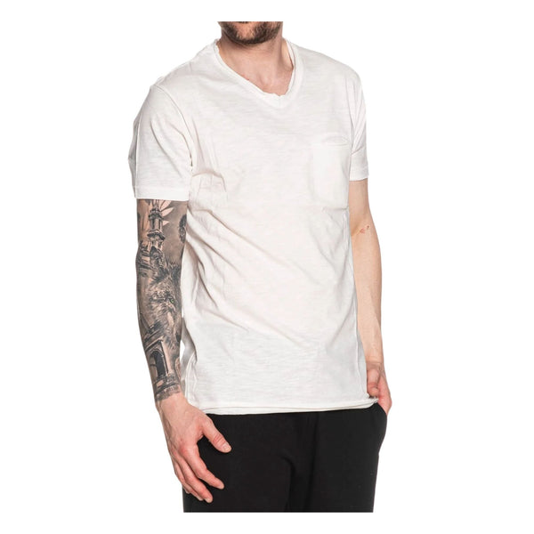 Yes Zee T-shirt T-shirt Uomo a V con taschino S - Francavilla Moda