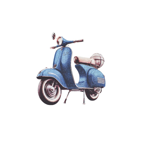 Yes Zee T-shirt T-shirt Uomo stampa Vespa frontale S - Francavilla Moda