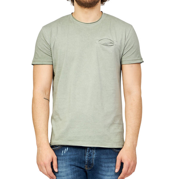 Yes Zee T-shirt T-shirt Uomo tinta unita con taschino M P25 - YESZEET753T300 - 0905 - M - Francavilla Moda