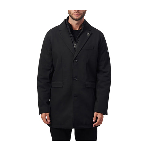 Yes Zee Trench Trench Uomo con gilet interno Nero A24 - YESZEEO815KB00 - 0801 - M - Francavilla Moda