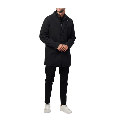 Yes Zee Trench Trench Uomo con gilet interno Blu - Francavilla Moda