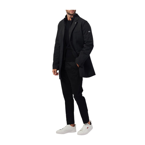 Yes Zee Trench Trench Uomo con gilet interno Nero A24 - YESZEEO815KB00 - 0801 - M - Francavilla Moda