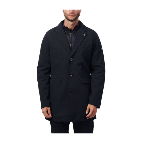 Yes Zee Trench Trench Uomo con gilet interno Blu - Francavilla Moda