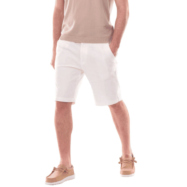 Yes Zee Bermuda YESZEE Bermuda Uomo Chino a Nido d'Ape 31 - Francavilla Moda
