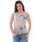 Yes Zee T-Shirt YESZEE Maglia Donna Beige Fantasia Floreale T236Y1022222 S - Francavilla Moda