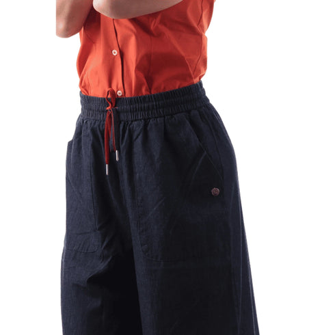 Yes Zee Jeans YESZEE Pantaloni Jeans Donna Palazzo P386EE00J710 XS - Francavilla Moda