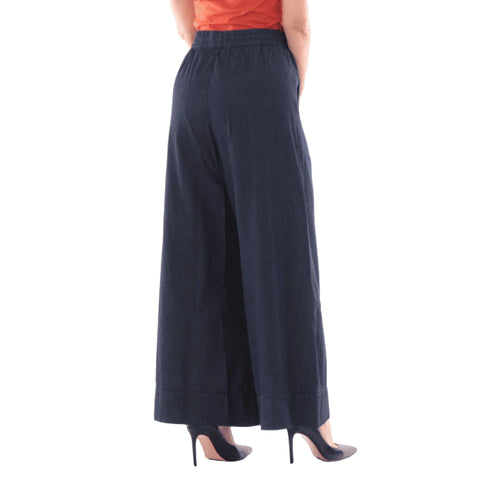 Yes Zee Jeans YESZEE Pantaloni Jeans Donna Palazzo P386EE00J710 XS - Francavilla Moda