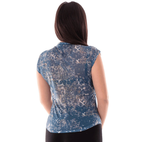 Yes Zee T-Shirt YESZEE T-shirt Donna Floreale T235Y1012713 S - Francavilla Moda