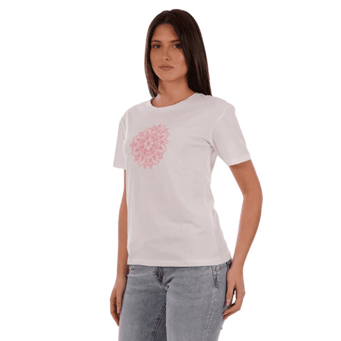 Yes Zee T-Shirt YESZEE T-shirt Donna Stampa Astratta XS - Francavilla Moda