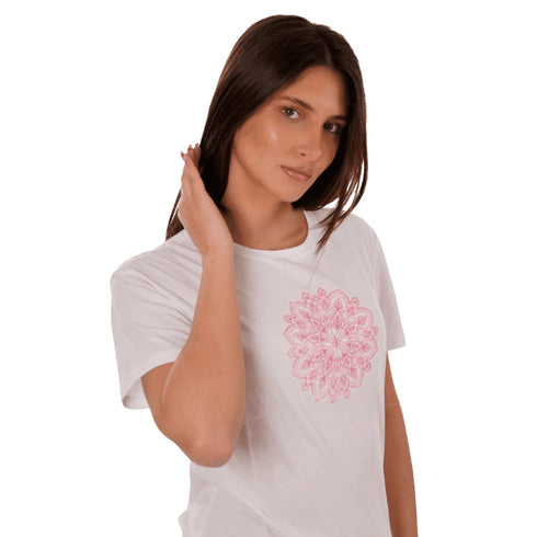 Yes Zee T-Shirt YESZEE T-shirt Donna Stampa Astratta XS - Francavilla Moda