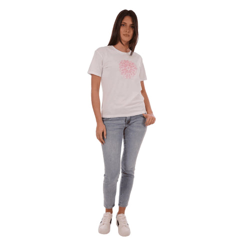 Yes Zee T-Shirt YESZEE T-shirt Donna Stampa Astratta XS - Francavilla Moda