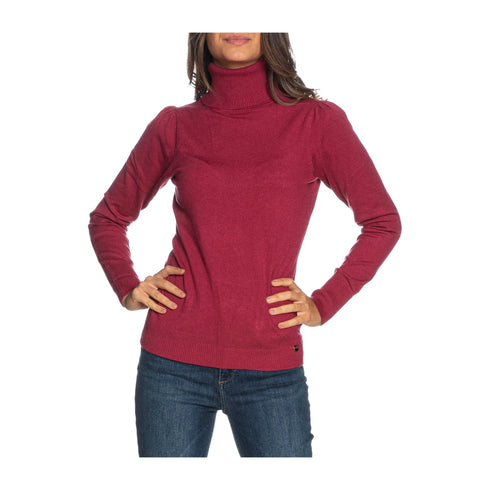 YESZEE Pullover Maglia Donna dolcevita basic Ciclamino A24 - YESZEEM038RU00 - 0533 - XS - Francavilla Moda