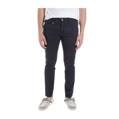 YESZEE Pantaloni Pantalone Uomo chino in cotone Blu P24-YESZEEP630FE00-0710-31 - Francavilla Moda