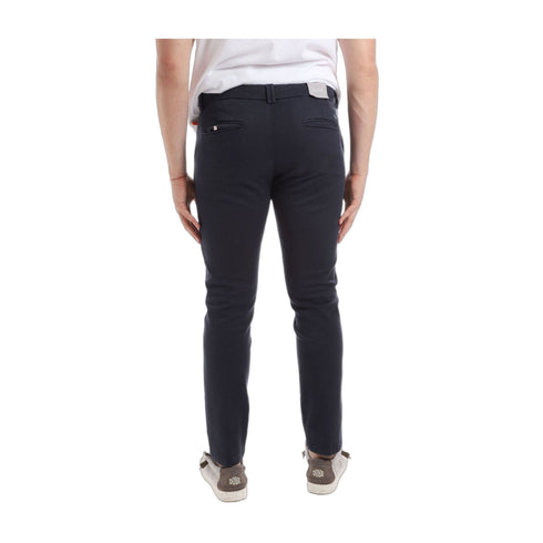 YESZEE Pantaloni Pantalone Uomo chino in cotone Blu P24-YESZEEP630FE00-0710-31 - Francavilla Moda