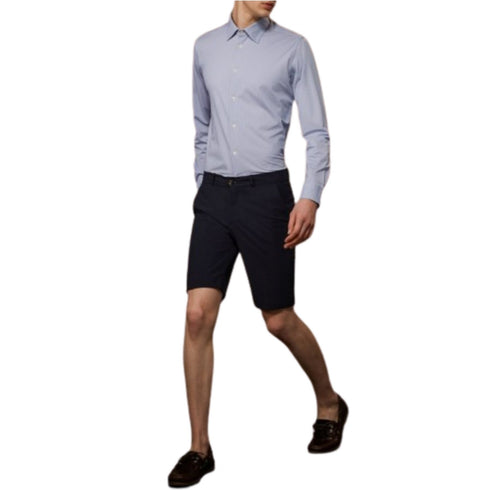 Camicia Uomo Oxford Jacquard traspirante