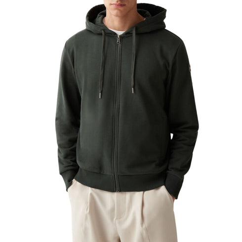 Men's sweatshirt with zip and hood