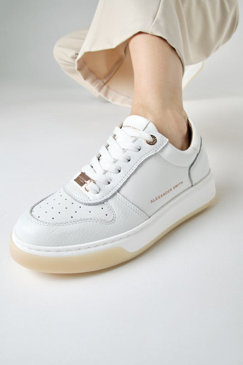 Sneakers Donna Harrow Bianca Total White Alexander Smith- Francavilla Moda