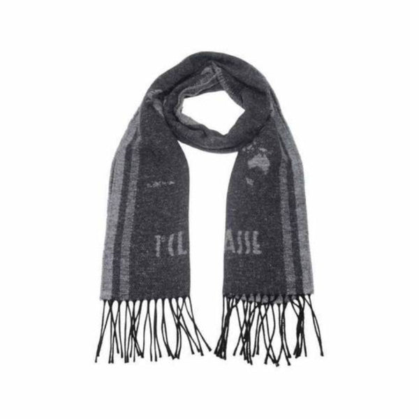 Alviero Martini 1A Classe Sciarpa Sciarpa Donna con motivo Geo Grigio scuro A23-+-UNI - Francavilla Moda