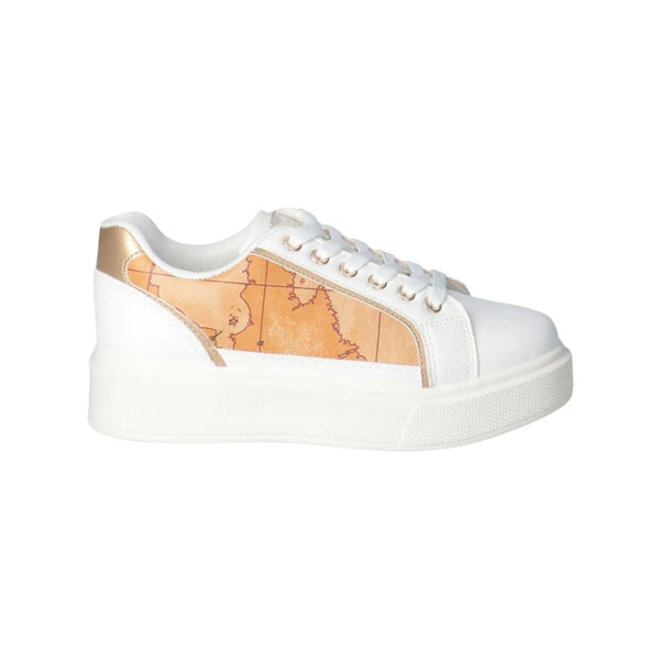 Alviero Martini Sneakers Sneakers Donna inserto geo classic Bianco - Francavilla Moda