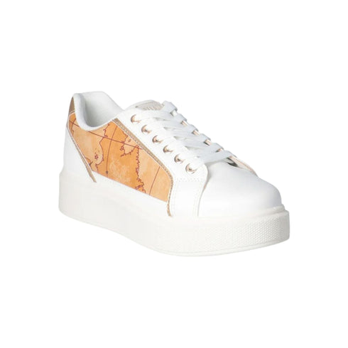 Alviero Martini Sneakers Sneakers Donna inserto geo classic Bianco - Francavilla Moda