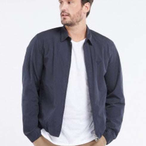 Field Jacket Uomo Windbreaker antivento Indaco BARBOUR- Francavilla Moda