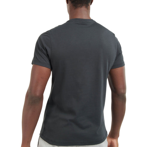 T-shirt Uomo con stampa logo Nero Barbour International- Francavilla Moda