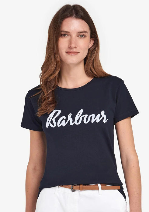 T-shirt Donna Otterburn Blu Barbour- Francavilla Moda