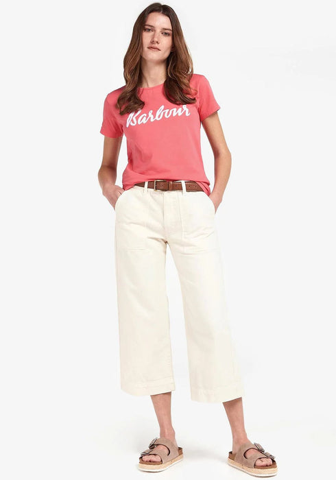 T-shirt Donna Otterburn Blu Barbour- Francavilla Moda