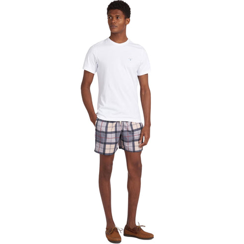 Barbour T-Shirt T-shirt Uomo modello Aboyne sportiva Bianco P24-BARBOURMTS0670-WH11-M - Francavilla Moda