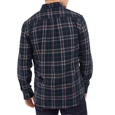 Camicia Uomo Parrish Blu BARBOURINTERNATIONAL- Francavilla Moda