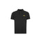 Polo uomo con logo a stampa frontale Nero BARBOURINTERNATIONAL- Francavilla Moda