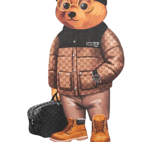 Baron Filou T-Shirt T-shirt Uomo con stampa sul davanti Bianco A23-BARON FILOUFIL71TS-WHITE-S - Francavilla Moda